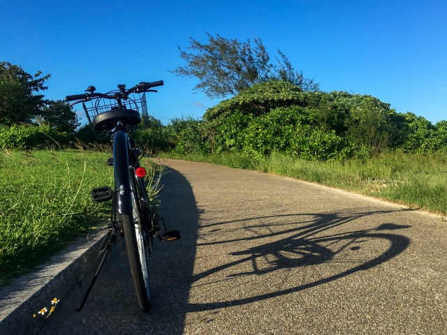 自転車と風景